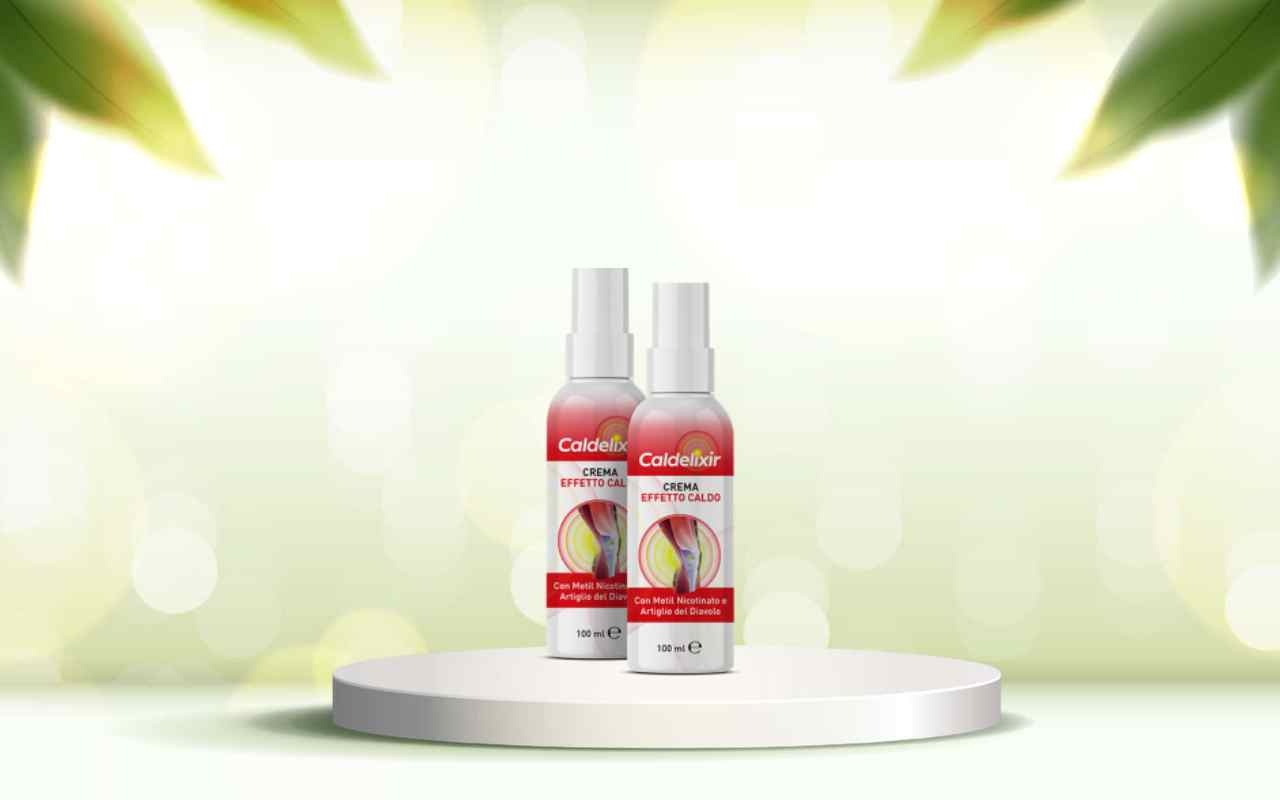 Prova subito Caldelixir: sollievo rapido dai dolori muscolari con la formula naturale