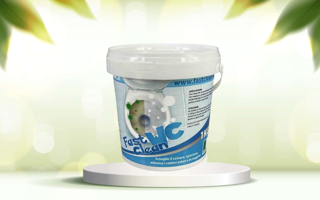 Fast Clear WC: elimina calcare e ruggine senza strofinare, prova la pulizia facile